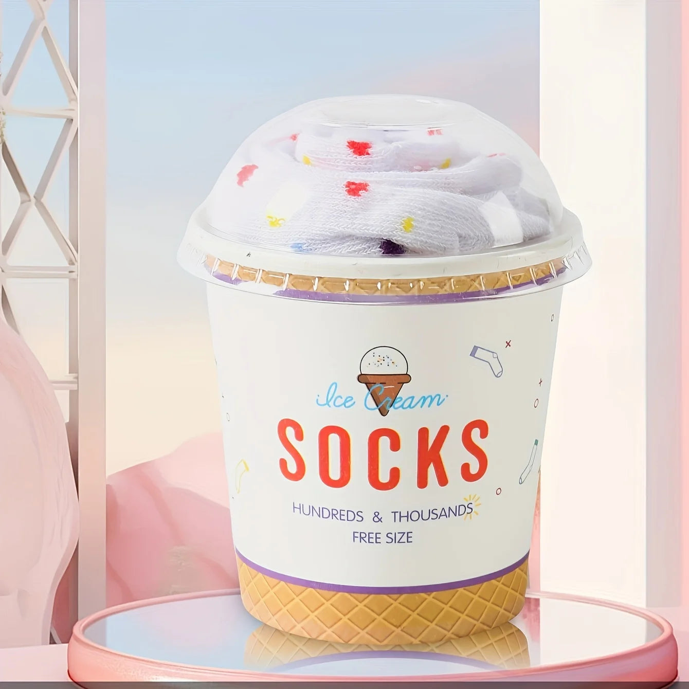 Sockit Calzini Cup of Ice Cream