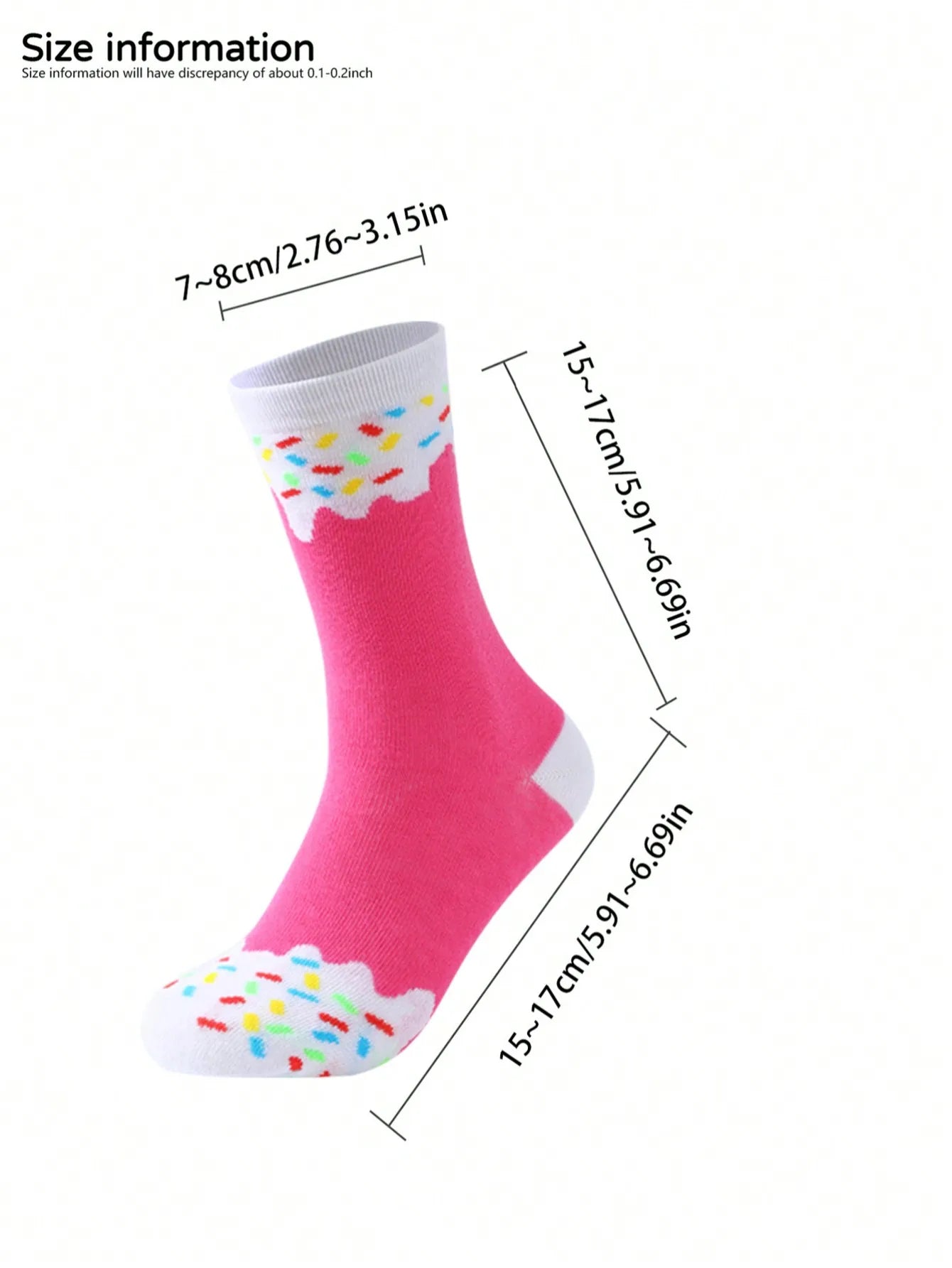 Sockit Calzini Ice Cream Strawberry
