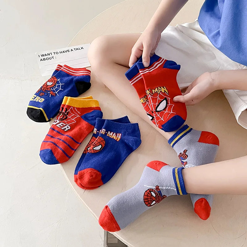 Sockit Calzini Bambini Personaggi Marvel 5 Paia