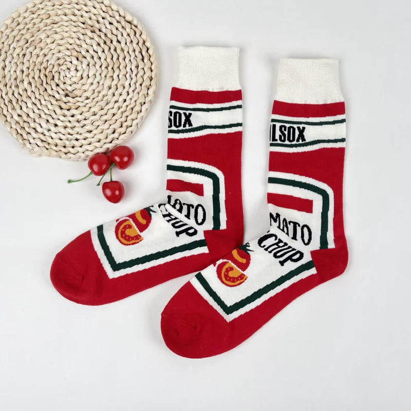 Sockit Calzini Ketchup Patatine