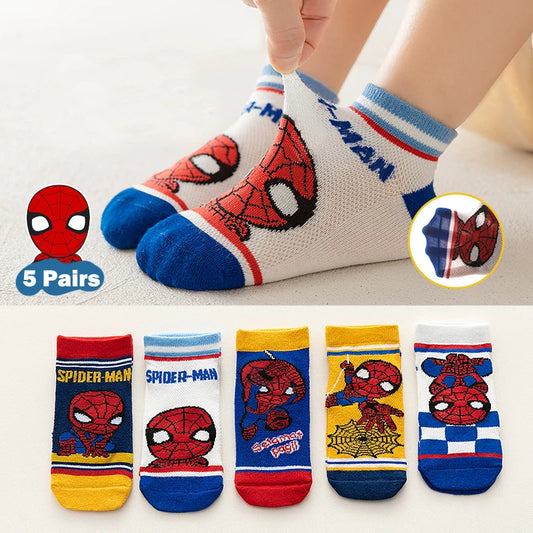 Sockit Calzini Bambini Personaggi Marvel 5 Paia